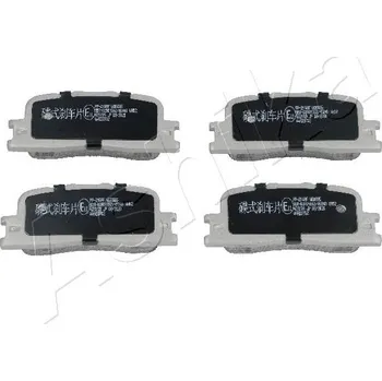 Brzdová destička Sada brzdových destiček, kotoučová brzda ASHIKA 51-02-216