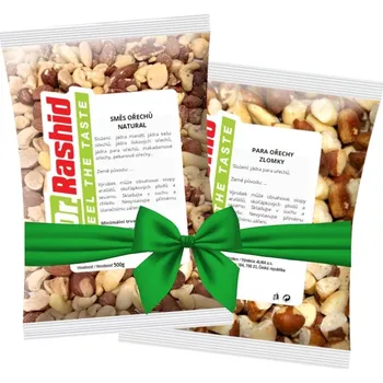 Alika Zdravé ořechy Duopack Para + Mix natural 2x500g