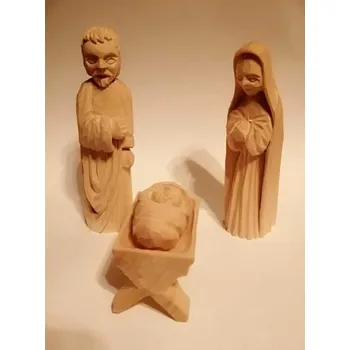 Betlém Svatá rodina - ručně vyřezávané figurky