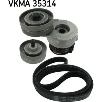 Sada žebrovaných klínových řemenů SKF VKMA 35314