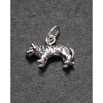 Přívěsek Miniatura tygra - stříbrný přívěsek