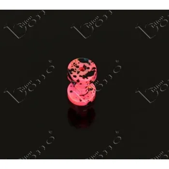 Piercing Tunel do ucha (0,4 cm)- růžový