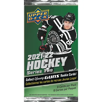 Sběratelská karetní hra 2021-22 Upper Deck Series 2 Hockey Retail Balíček