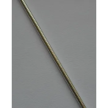 Řetízek Silnější kulatý stříbrný řetízek - délka 19cm