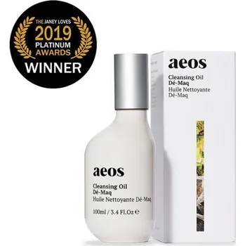 Odličovač AEOS ORGANIC CARE aeos Cleansing Oil dé-Maq - Přírodní biodynamický olejový odličovač s avokádem, opuncií a kadidlem 100 ml