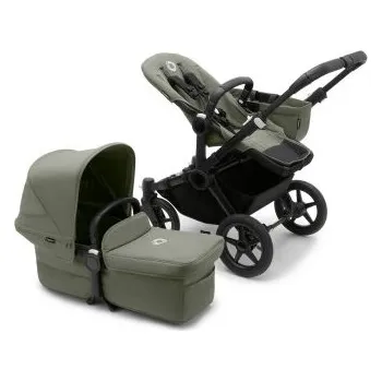 Přeprava dětí Bugaboo Donkey5 2023 Black/Forest Green/Forest Green