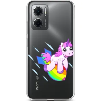 Pouzdro na mobilní telefon Kryt Xiaomi Redmi 10 5G Flying Unicorn (obal neboli pouzdro na Xiaomi Redmi 10 5G)