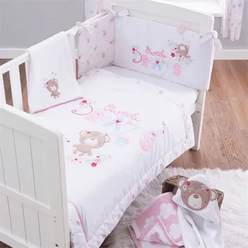 Povlečení EAST COAST 3 dílná sada do postýlky - Sweet dreams