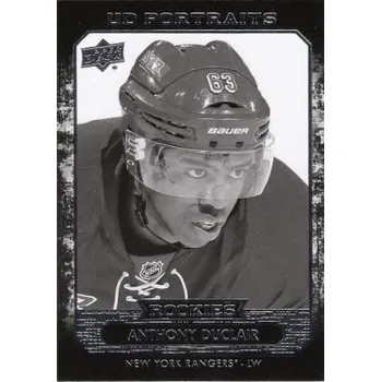 Karetní hra insert RC karta ANTHONY DUCLAIR 14-15 UD Ser. 2 UD Portraits Rookies číslo P-46