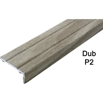 půdní výlez Schodová hrana 25 x 10 samolepící EKOWinner Provedení: dub 2P, Délka (cm): 135 E-E6316-2P-135