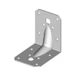 Úhelník, 55 x 70 x 70 mm, s vlisem, UH70