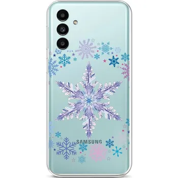 Pouzdro na mobilní telefon Kryt Samsung A13 5G Snowflake (obal neboli pouzdro na Samsung A13 5G)