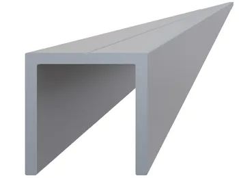 Stavební profil KVN Aluminium AL-U21-6 20,5 x 22 x 6000 mm