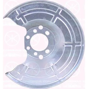 Brzdový kotouč Ochranný plech proti rozstřikování, brzdový kotouč KLOKKERHOLM 5062879
