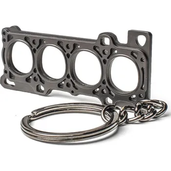 Přívěsek na klíče, klíčenka těsnění pod hlavu grafitová matná