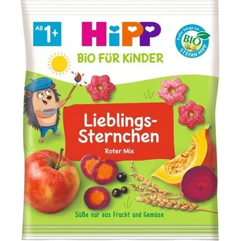 HiPP BIO obilné křupky s jablkem/mrkví/dýní/řepou 30 g
