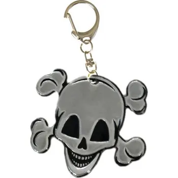 Reflexní přívěsek Lebka lebka