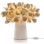 SLAMP CLITS00GNM00000WHBEU Clizia Mama Non Mama Gold Table, stolní lampička s bílým podstavcem, 1x6W E14, výška 25cm