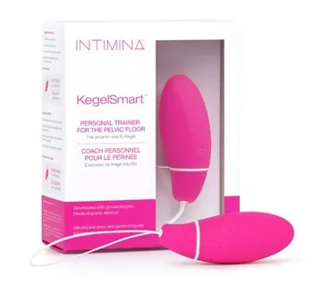 Intimní hygienický prostředek Intimina KegelSmart posilovač pánevního dna růžový