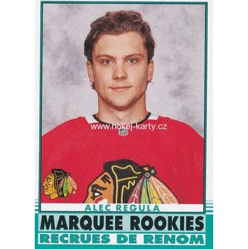 Karetní hra insert RC karta ALEC REGULA 20-21 OPC Update Marquee Rookies Retro číslo 635