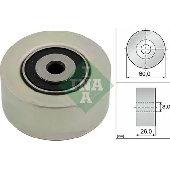 Napínací kladka, žebrovaný klínový řemen Schaeffler INA 531 0550 10