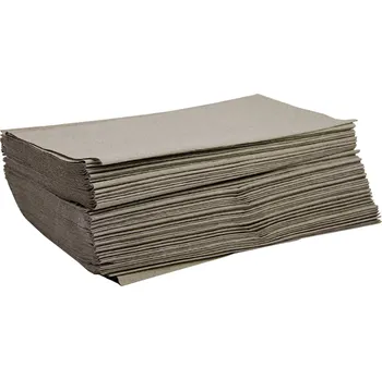 Papírový ručník ručníky šedé Z-Z, 250x230 mm (3100 ks/balení)