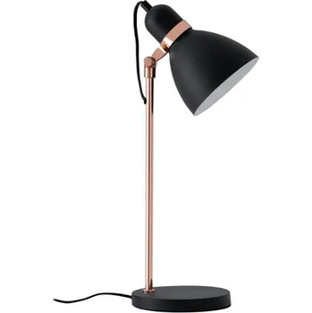 Lampička Černá kovová stolní lampa Somcasa Grisel 56 cm