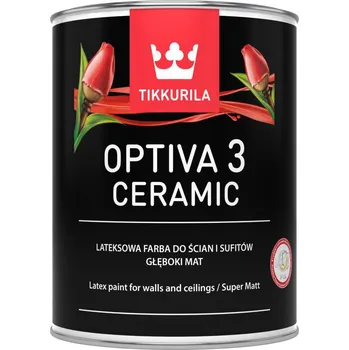 barva na zeď Tikkurila Optiva 3 Ceramic 0,9l Odstín TVT: tónování dle požadavku (uveďte do poznámky)