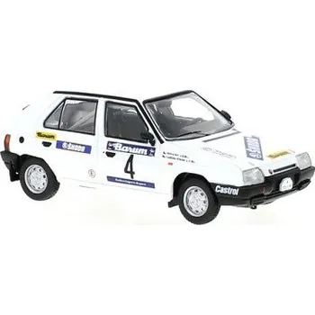 autíčko IXO Models ŠKODA FAVORIT 136L #4 L. KŘEČEK / B. MOTL RALLY VALAŠSKÁ ZIMA 1989 407