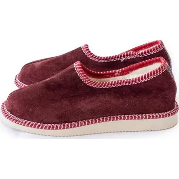 Dámská obuv Dámské domácí papuče Bordó 42