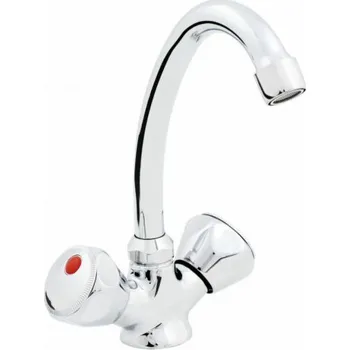 Vodovodní baterie Hydroland Standard chromová umyvadlová baterie (5900238565119)