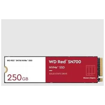 Pevný disk WD RED SSD NVMe 250GB PCIe SN700, Geb3 8GB/s, (R:3100/W:1600 MB/s) TBW 500