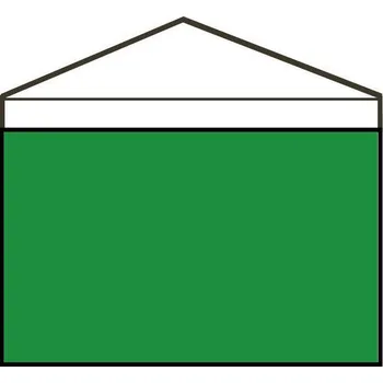 Zahradní stan boční stěna k nůžkovému stanu 2 m plná - různé barvy - zelená