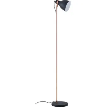 Stojací lampa Černá kovová stojací lampa Somcasa Blasca 144 cm