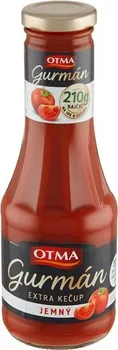 Kečup Otma Gurmán Extra 520 ml jemný