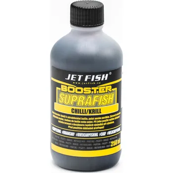 Nástraha JET FISH Booster SupraFish Chilli / Krill 250ml (JET FISH Booster SupraFish Chilli / Krill 250ml)