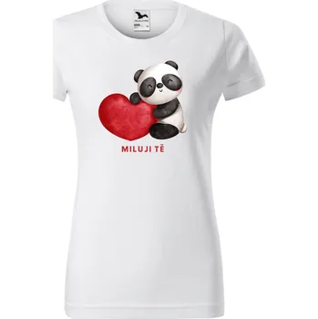 Dámské tričko Dámské tričko - Miluji tě panda Velikost: M