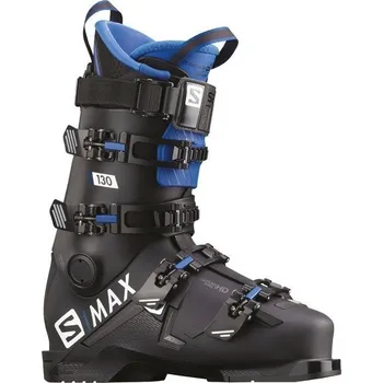 Sjezdové boty Salomon S/MAX 130 19/20 - BLACK/RACE BLUE Velikost: 270