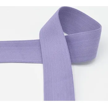Textilní guma Pruženka lila, š.30mm