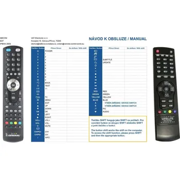Dálkový ovladač General AB IPBOX 200S - náhradní dálkový ovladač