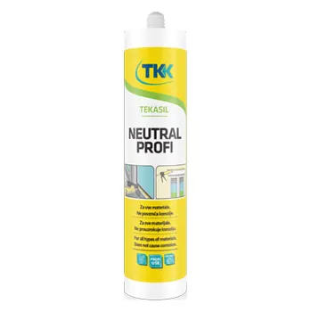 Tmel TKK SEAL silikon All Purpose EXTRA (TEKASIL N) (300 ml / RAL9001 krémově bílá / 1ks)