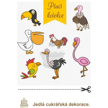 Jedlá dekorace na dort Caketools Jedlý papír "MIX 3" - A5