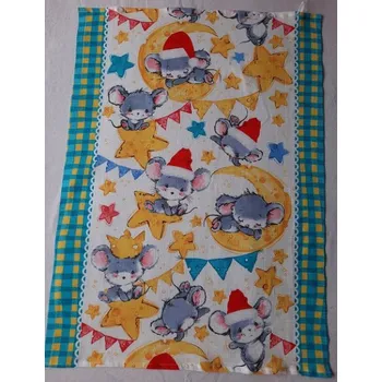 Utěrka Utěrky waflová Myška modrá