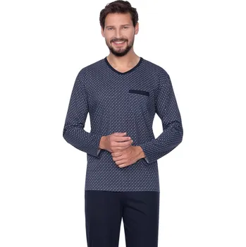 Dámské pyžamo Regina pánské bavlněné pyžamo 425