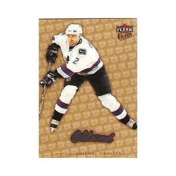 Sběratelská karetní hra paralel karta MATTIAS OHLUND 06-07 Fleer Ultra Gold Medallion