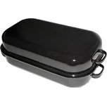 Pekáč smaltovaný, 2-dílný, hladký povrch, 35x24cm