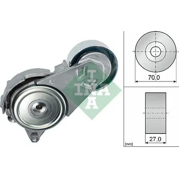 Napínák, žebrovaný klínový řemen Schaeffler INA 534 0408 10