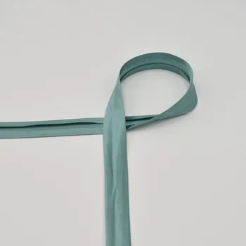 Saténový lemovací proužek, zažehlený, eukalyptový, 20mm