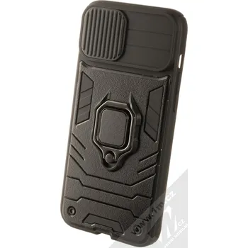 Pouzdro na mobilní telefon 1Mcz Lens Ring odolný ochranný kryt pro Apple iPhone 14 Plus černá (all black)