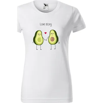 Dámské tričko Dámské tričko - Love story Velikost: S